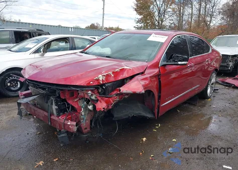 2015 Chevrolet Impala 2Lz из США, поврежденный, VIN 2G1165S32F9230881